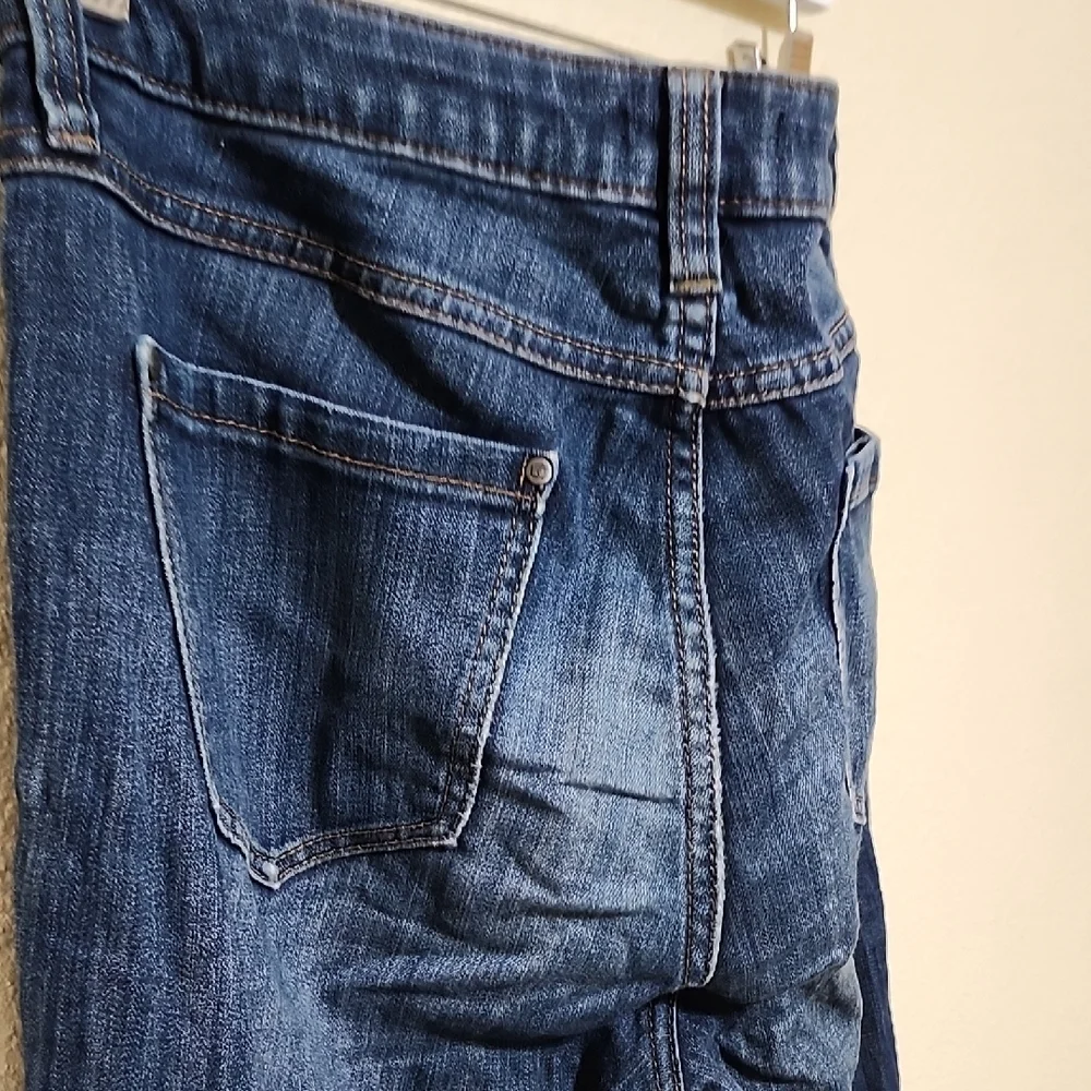 LC Lauren Conrad Blue Skinny Jeans Classic Style - Picture 12 of 14
